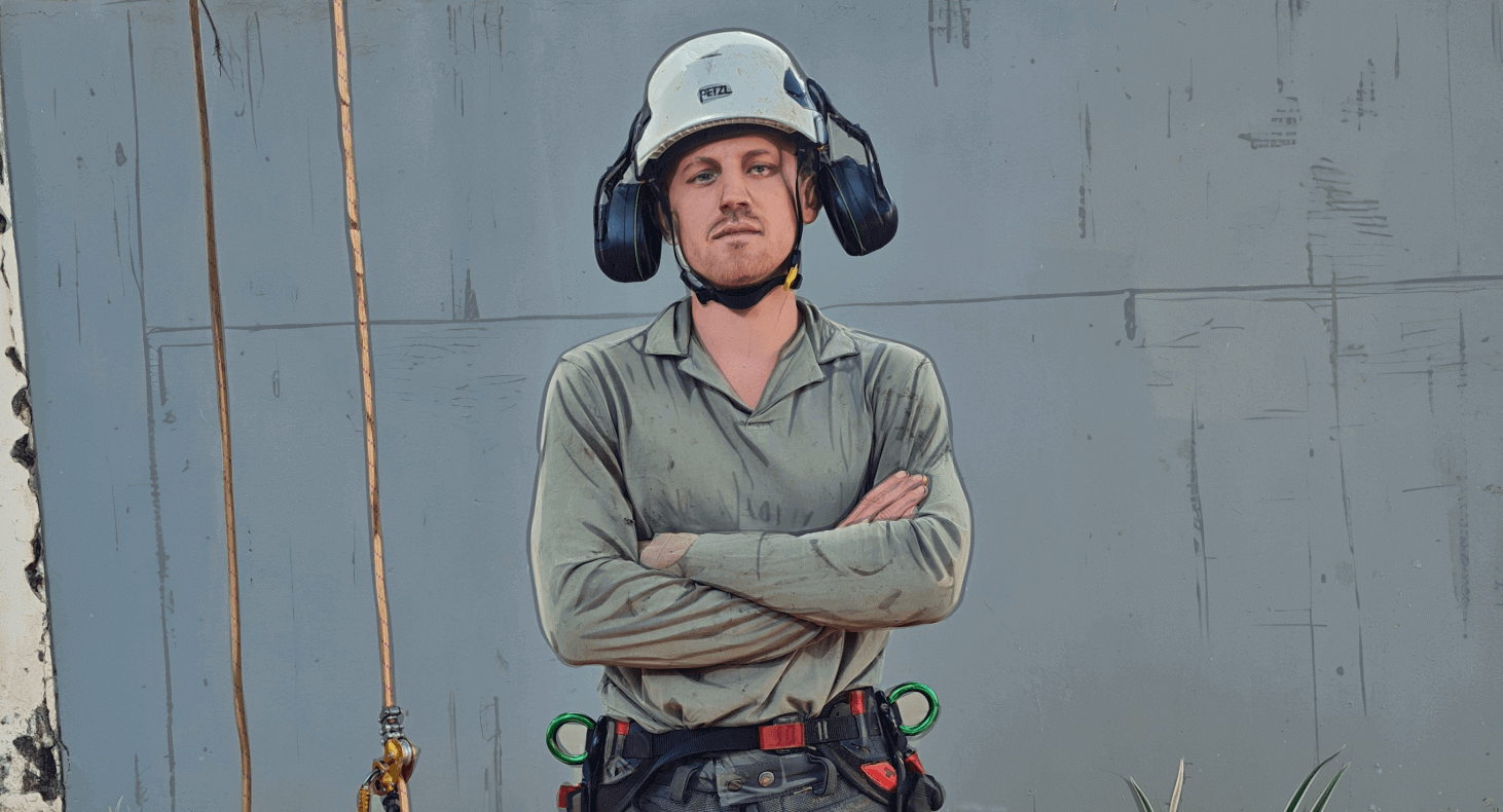 Cherry Tree Service arborist performing professional tree surgery in Nottingham